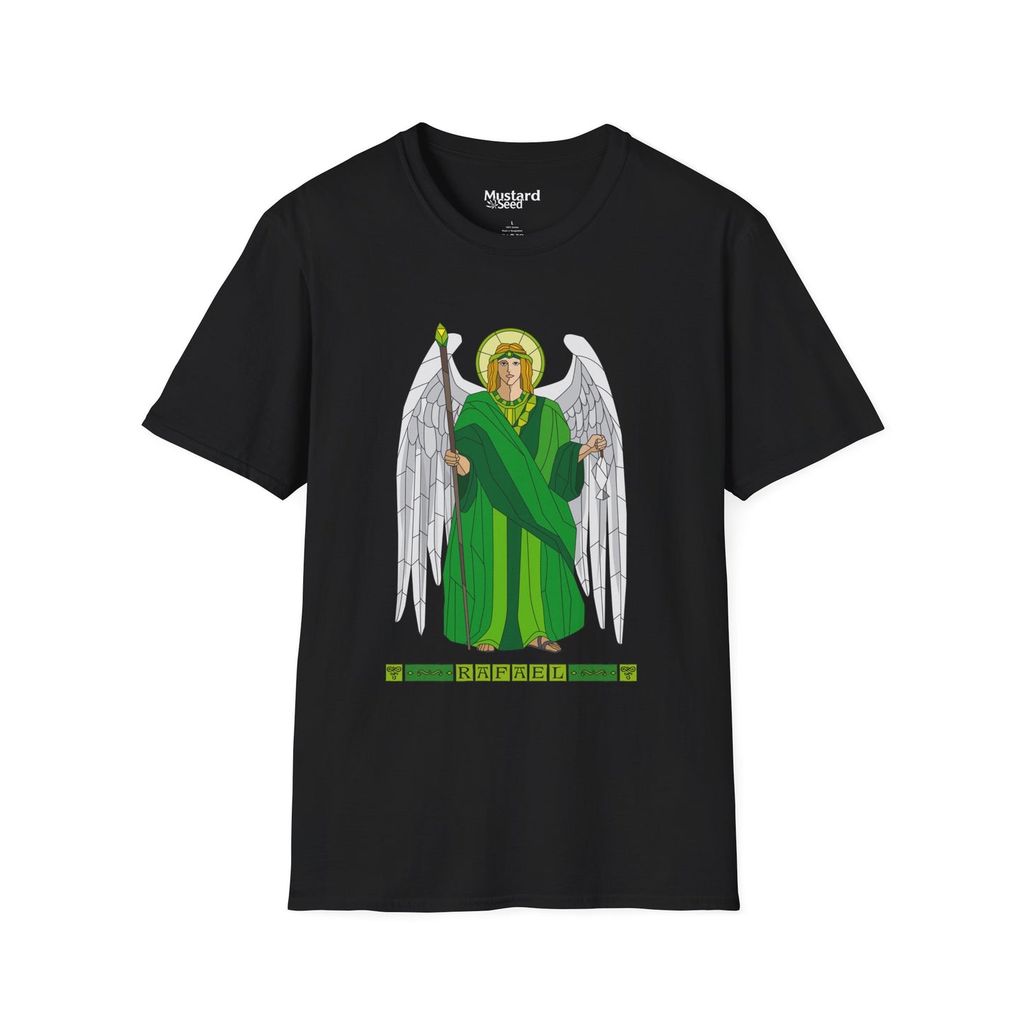Raphael Archangel Unisex T-Shirt - Inspirational Design for Spirituality Lovers