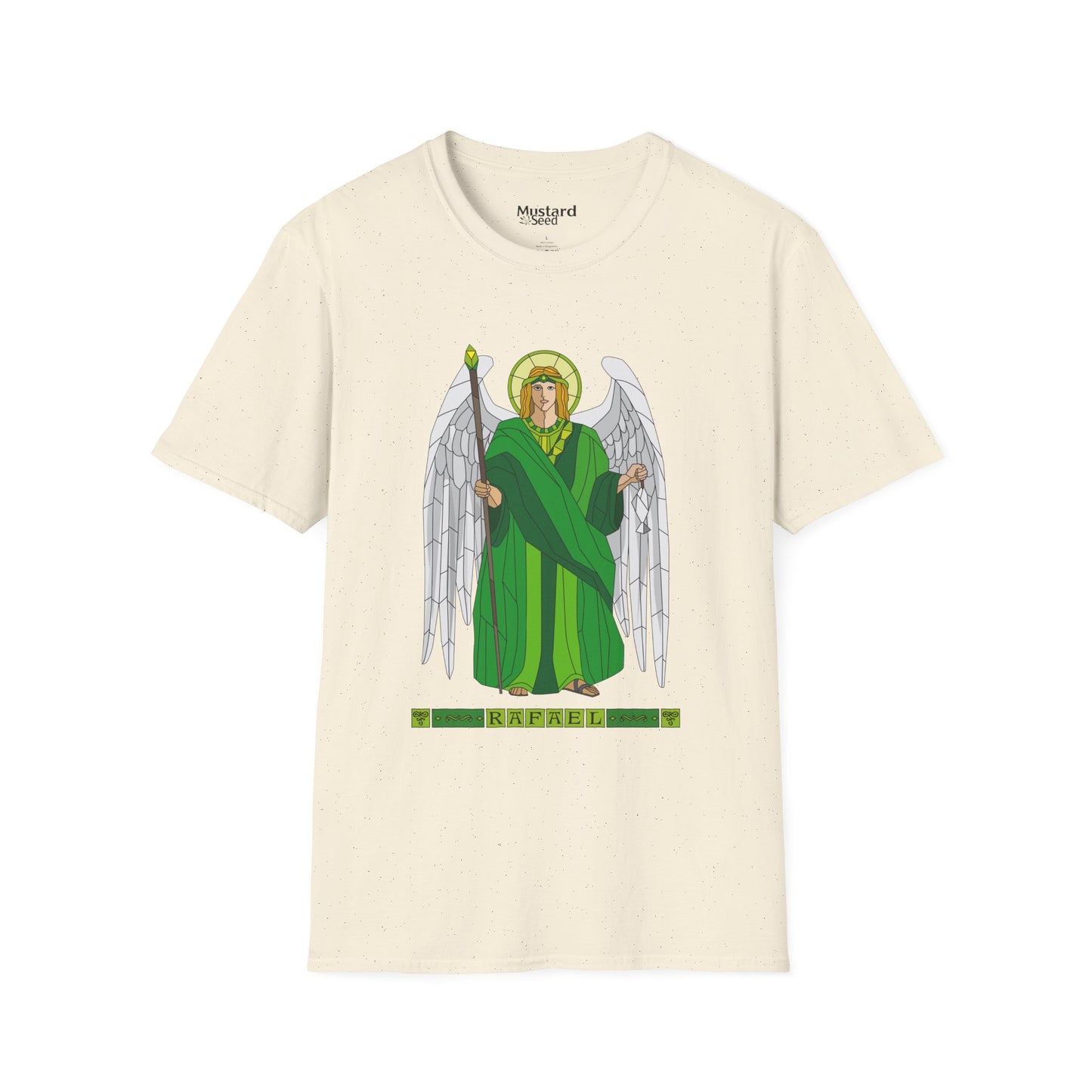 Raphael Archangel Unisex T-Shirt - Inspirational Design for Spirituality Lovers