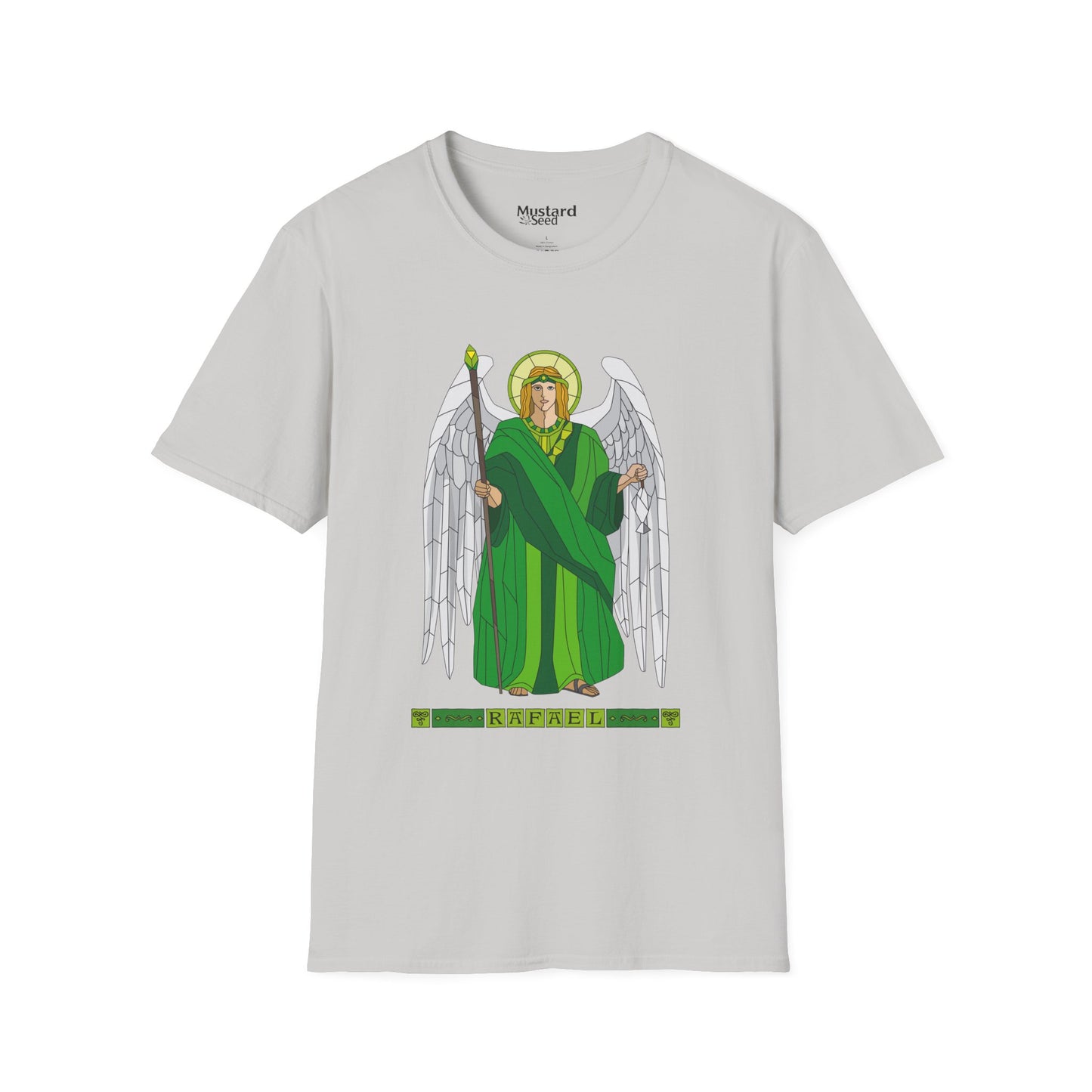 Raphael Archangel Unisex T-Shirt - Inspirational Design for Spirituality Lovers