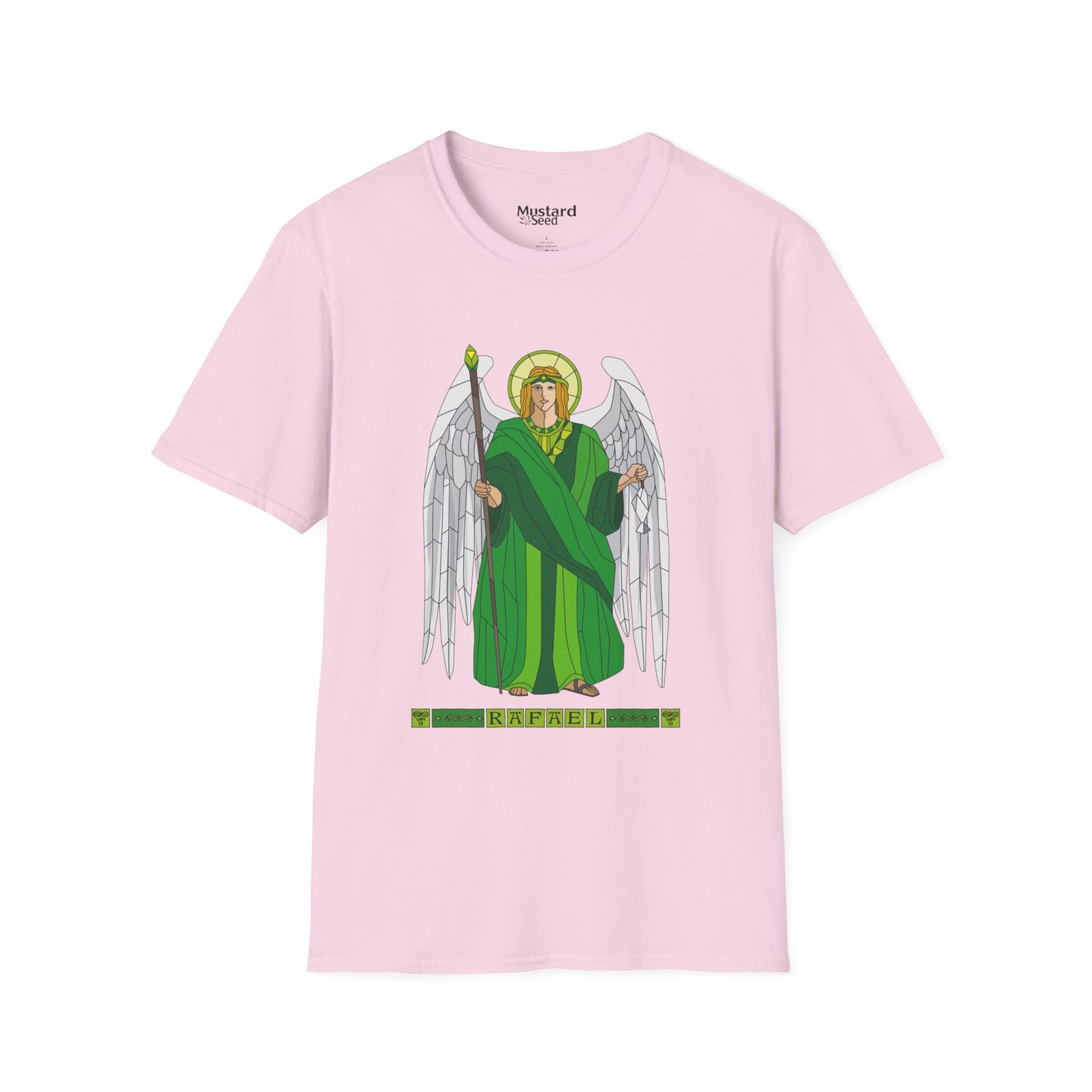 Raphael Archangel Unisex T-Shirt - Inspirational Design for Spirituality Lovers
