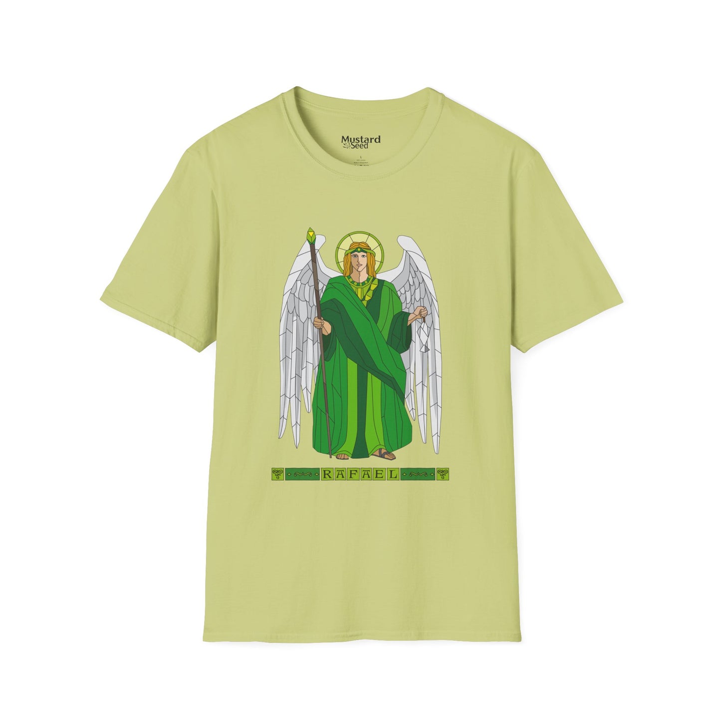 Raphael Archangel Unisex T-Shirt - Inspirational Design for Spirituality Lovers