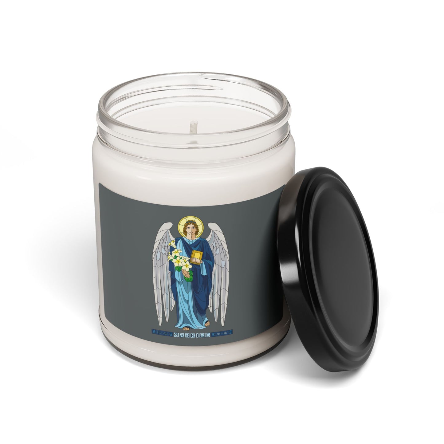 Archangel Gabriel Candles-Inspired Scented Soy Candle | Relaxing Home Decor, Aromatherapy Gift, Spiritual Wellness, Birthday, Self-Care, Meditation