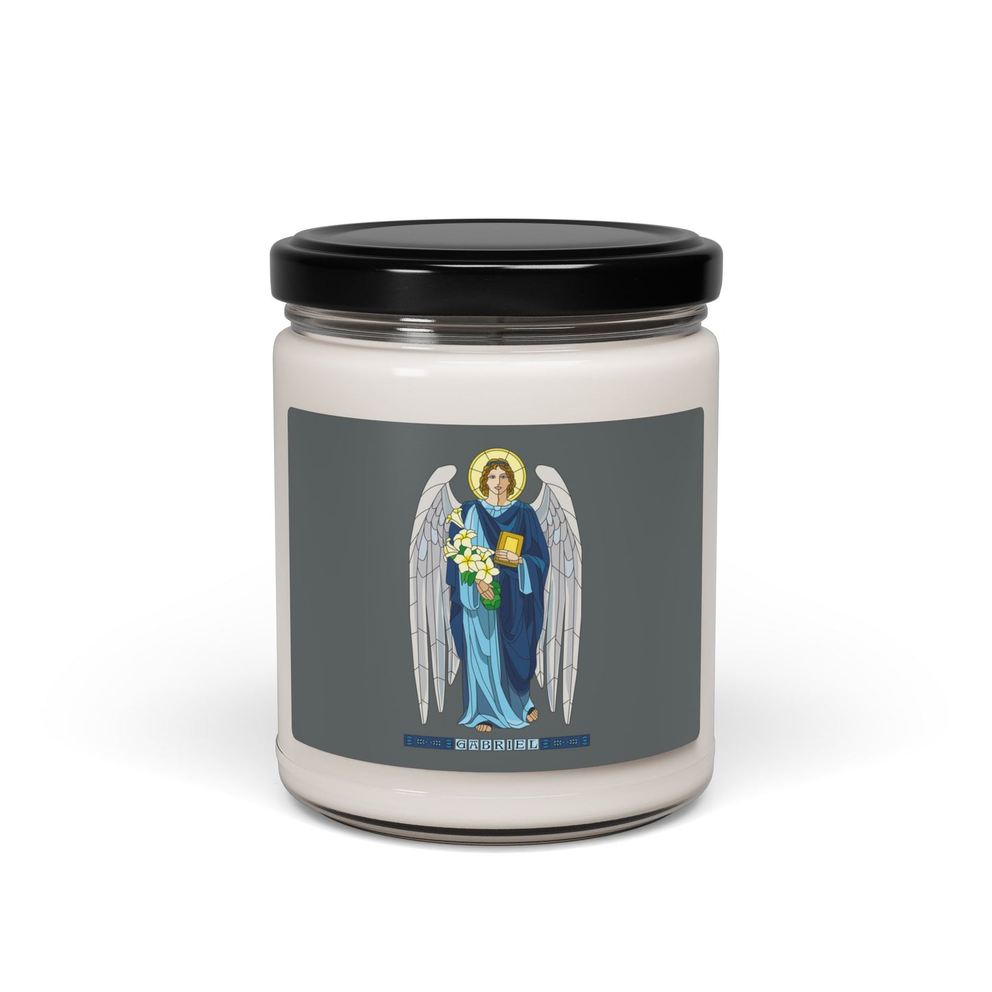 Archangel Gabriel Candles-Inspired Scented Soy Candle | Relaxing Home Decor, Aromatherapy Gift, Spiritual Wellness, Birthday, Self-Care, Meditation