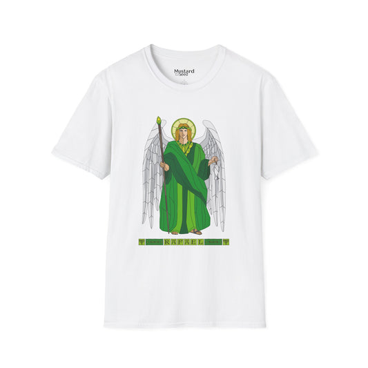Raphael Archangel Unisex T-Shirt - Inspirational Design for Spirituality Lovers