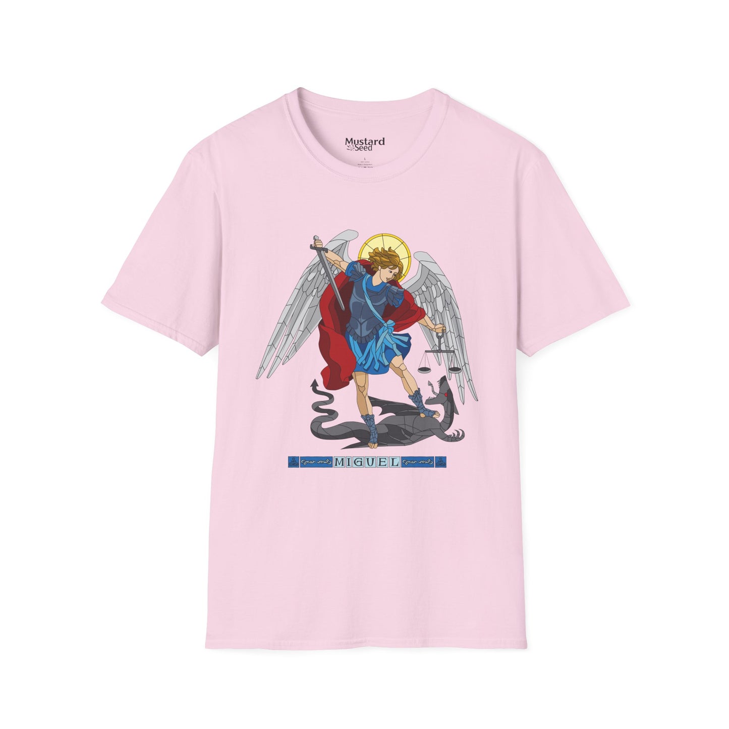 Miguel Archangel Unisex T-Shirt - Inspirational Design for Spirituality Lovers
