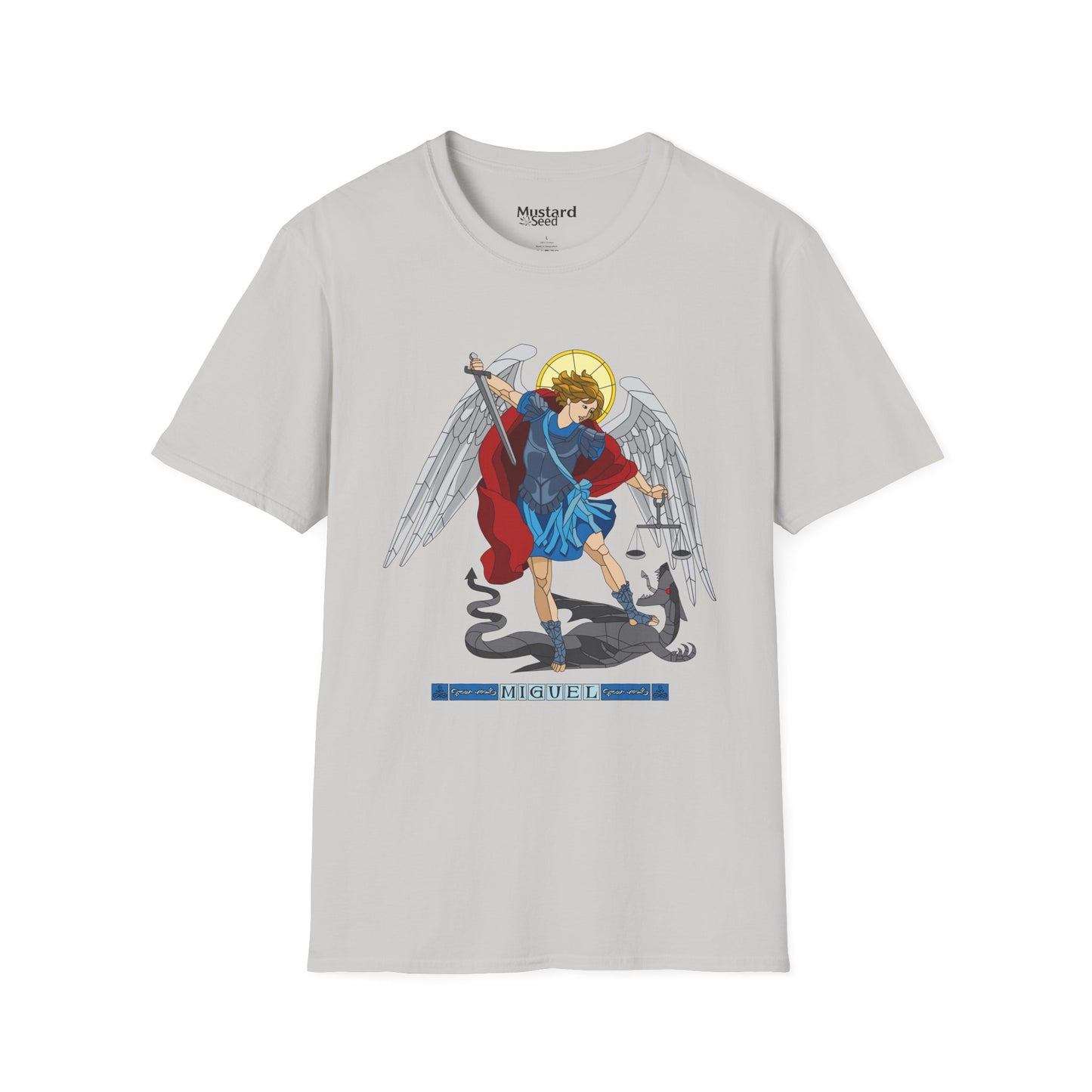 Miguel Archangel Unisex T-Shirt - Inspirational Design for Spirituality Lovers