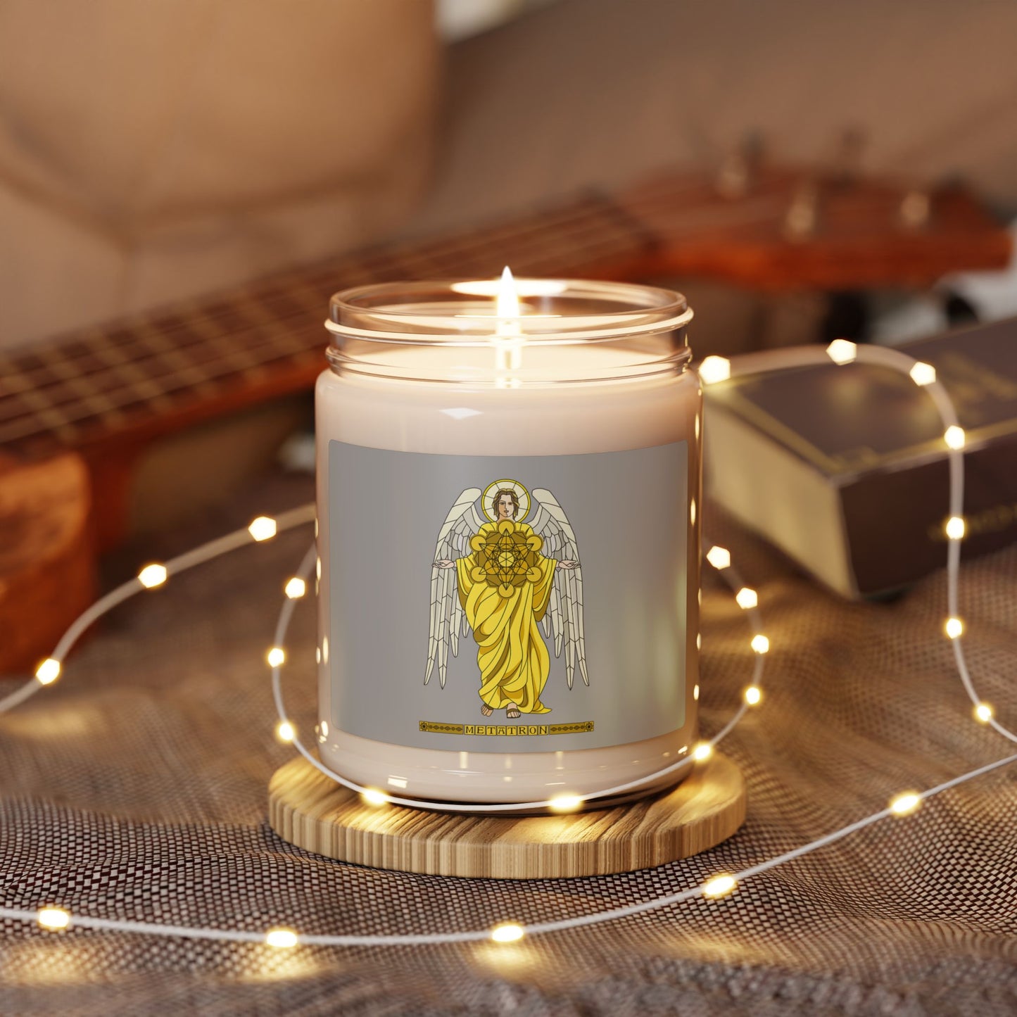Archangel Metatron Candles-Inspired Scented Soy Candle | Relaxing Home Decor, Aromatherapy Gift, Spiritual Wellness, Birthday, Self-Care, Meditation