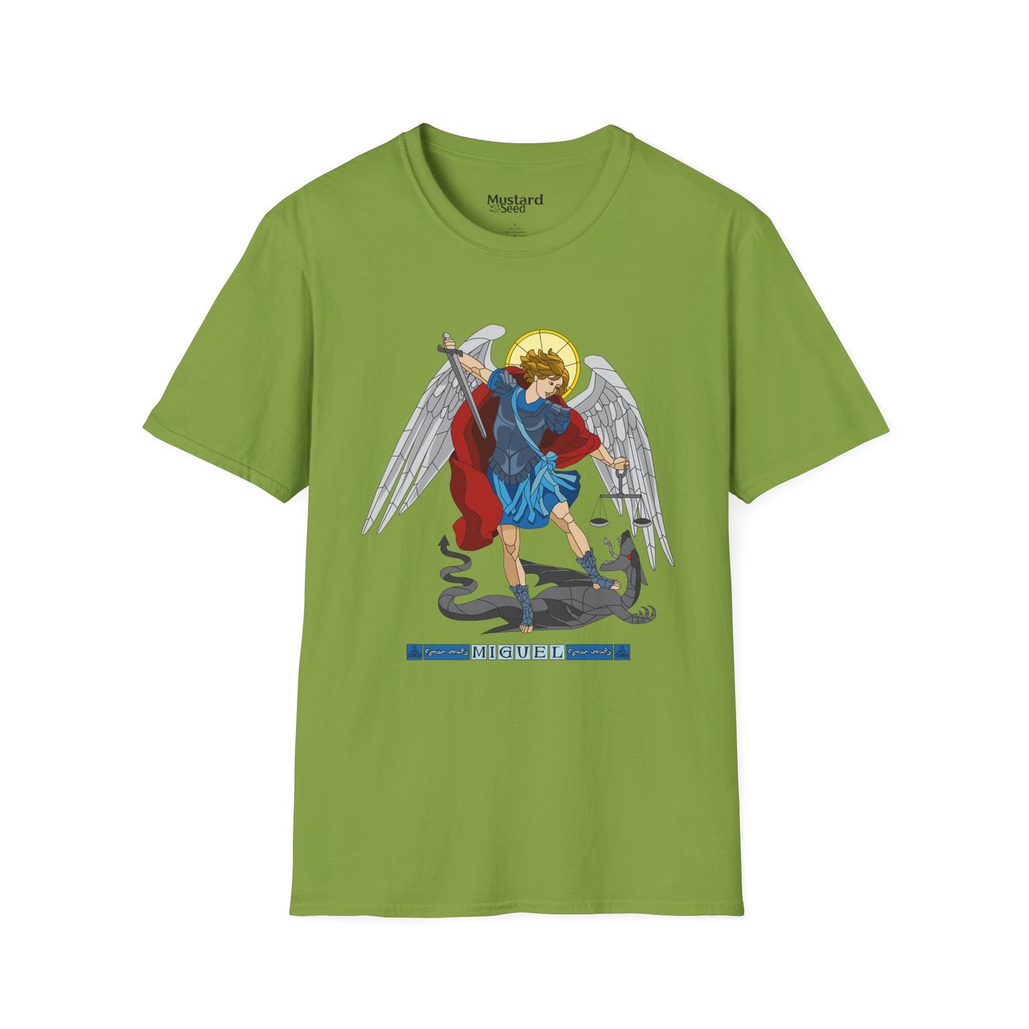 Miguel Archangel Unisex T-Shirt - Inspirational Design for Spirituality Lovers
