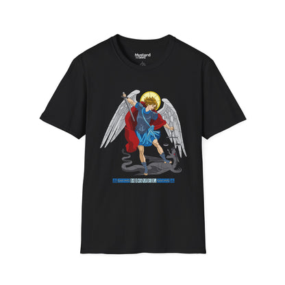 Miguel Archangel Unisex T-Shirt - Inspirational Design for Spirituality Lovers